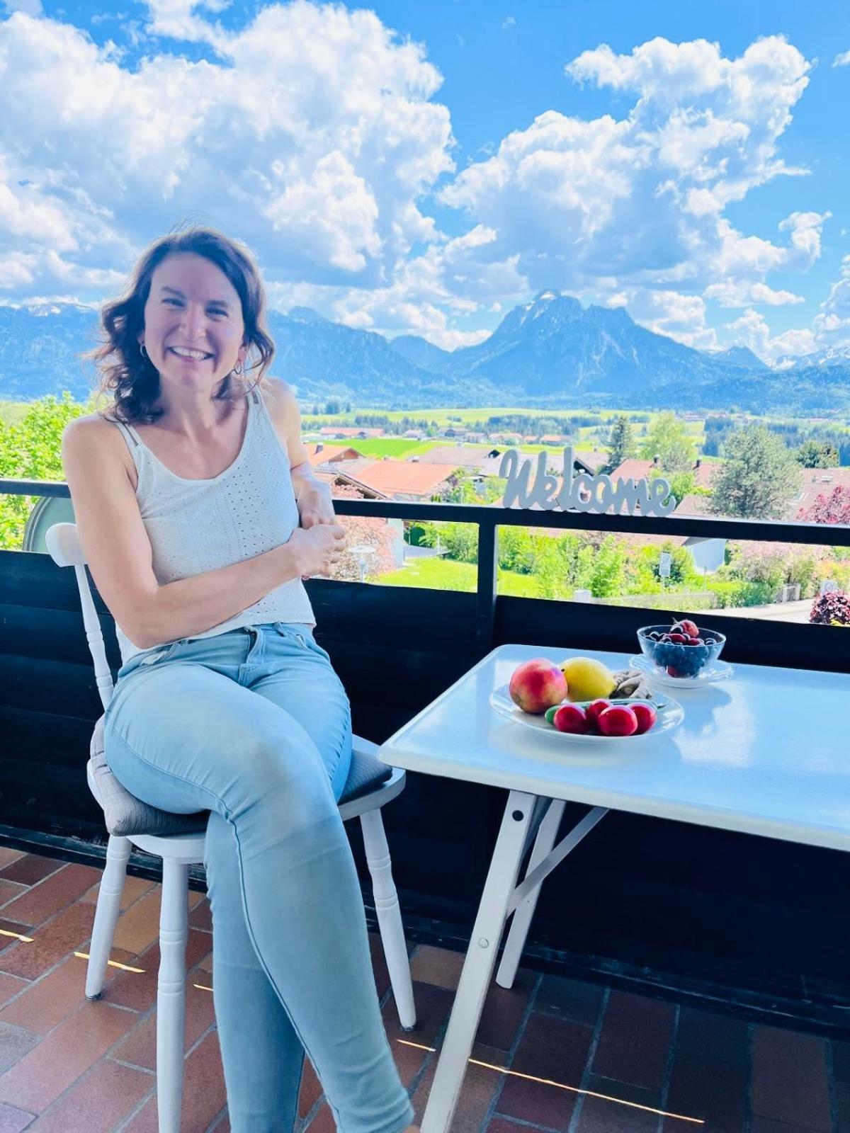 شقة Neuschwanstein-Blick Füssen المظهر الخارجي الصورة
